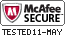 Secure tested 26-Apr